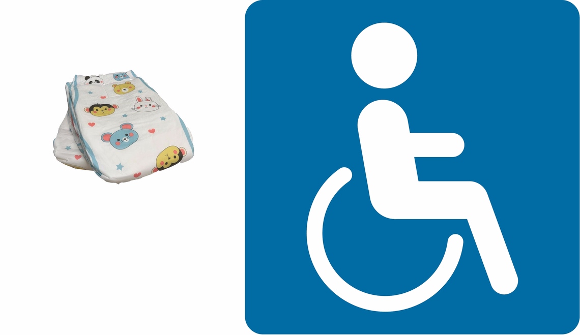 Windeln und Handicaps