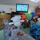 Das schlechte Wetter nutzen um noch gemütlich Paw Patrol schauen