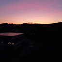 Das war der Sonnenuntergang gestern im Oberberg