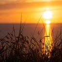 Ein Sonnenuntergang an der Nordsee.