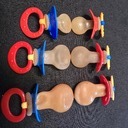 Das Set ist komplett. Nuk medic pro gr. L/5Nuk gr. 6 Nuk (nachgemacht) gr. 8