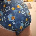 Hi ihr lieben, ich möchte auch gerne meinen neuen Body zeigen. Haben ihn beim Ab-versand anfertigen lassen. Ich bin Fan vom Krümelmonster. Als nächstes lasse ich einen Body mit Dumbo Motiv machen.