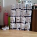Erste Lieferung, wenn auch merkwürdig verpackt, angekommen