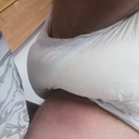 hallo ich mache nur noch bilder von meinen getragen windeln die ich nacht an habe rein