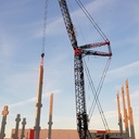 Einmal Baustelle Denree Töpen und Baustelle Kaufland Geisenfeld