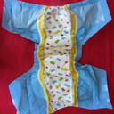 Bunte Windel