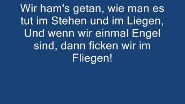 Böhse Onkelz - Wenn wir einmal Engel sind (lyrics)